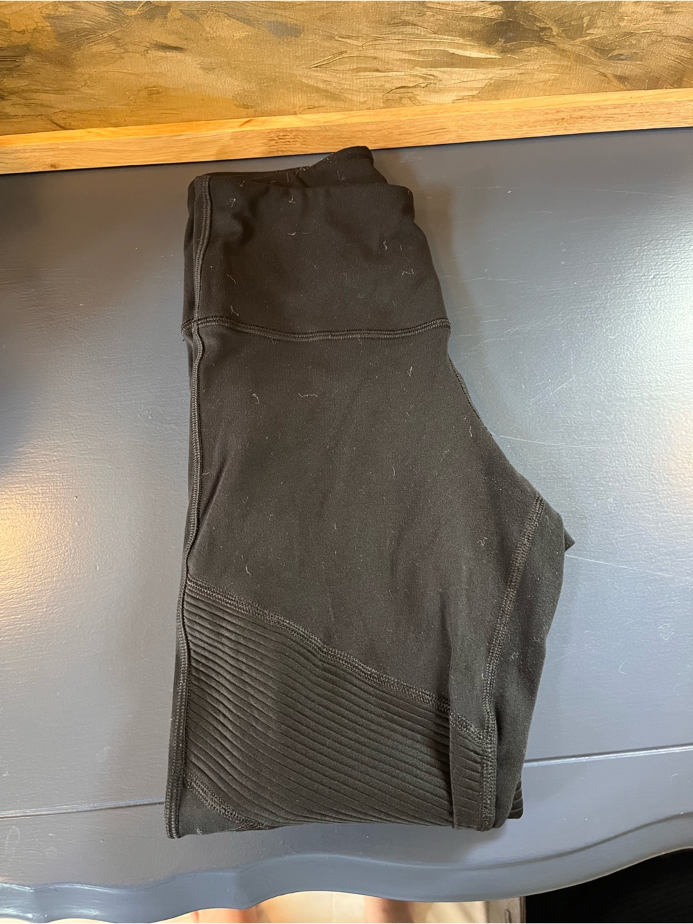 Athleta Elation Black Moto Ribbed Zip Leggings XXS Athleisure